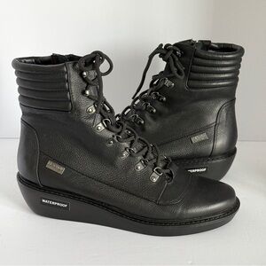 Kenneth Cole Rhyme Hiker Womens Boots Sneakers Black Size 9.5